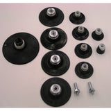3M 05538 Roloc Disc Pad Assembly, 1 in, 1/4-20 INT, Black (7000120460) (100 Pack) - 2