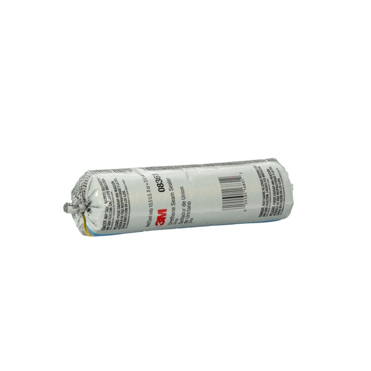 3M Urethane Seam Sealer, Gray, 310 mL 10.5 fl oz Foil Pack (08361) (7000120461) (6 Pack) - 7