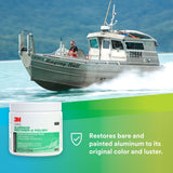3M Marine Aluminum Restorer and Polish, 18 oz, Pink Paste (09020) (7000120468) (6 Pack) - 9