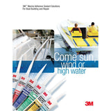 3M MG Sil Marine Grade Silicone Sealant, Clear, 3 fl oz Tube, Above Waterline (08019) (7000120480) (6 Pack) - 4