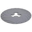3M 13325 Disc Pad Face Plate, 4-1/2 in, Medium Gray, Medium Density (7000120513) (10 Pack)