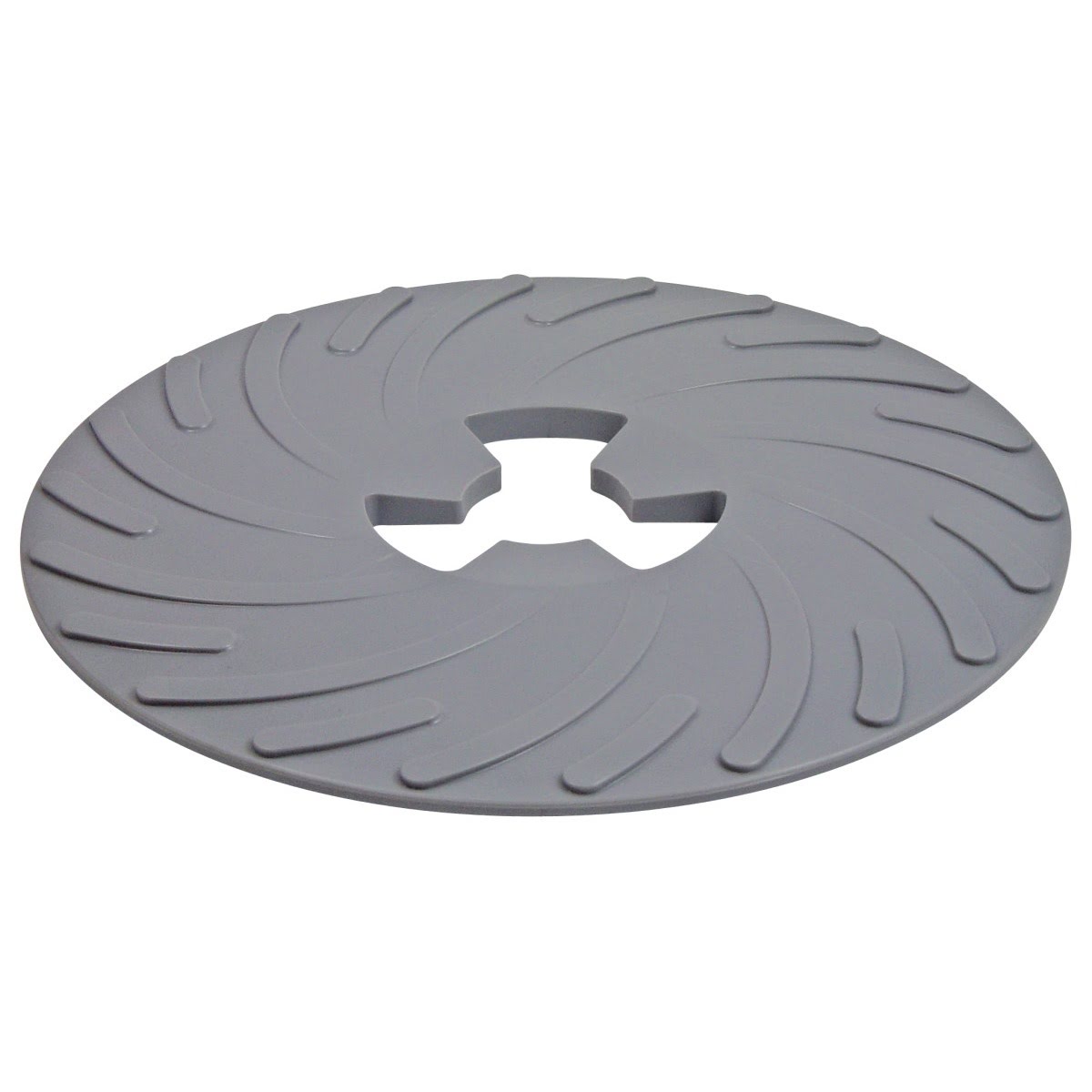3M 13325 Disc Pad Face Plate, 4-1/2 in, Medium Gray, Medium Density (7000120513) (10 Pack)