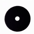 3M 7200 Black Stripper Floor Pad, 14 in, Center Hole, Non-woven Nylon/Polyester, Low Speed 175-600 RPM (7000120627) (5 Pack)