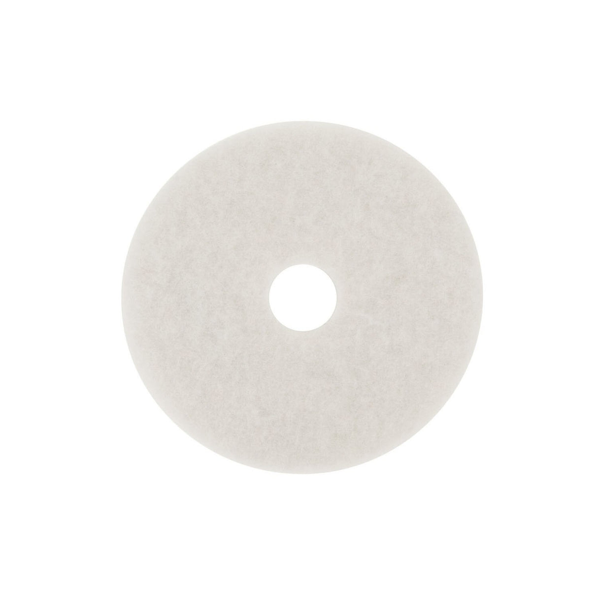 3M 4100 White Super Polish Pad, 10 in, Center Hole, Fine, White (7000120645) (5 Pack)