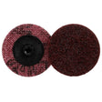 3M SC-DS Scotch-Brite Roloc Surface Conditioning Disc, TS, Aluminum Oxide Medium, Maroon, 2 in (7000120667) (200 Pack)