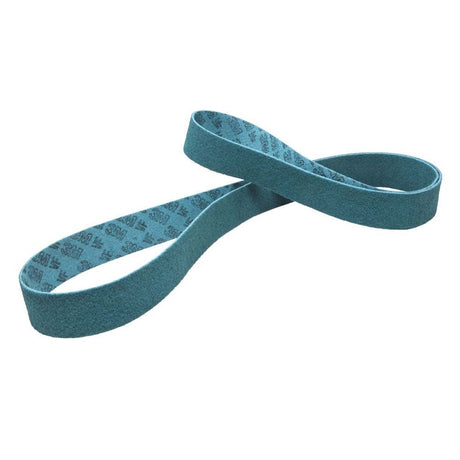 3M 7000120694 Scotch-Brite Surface Conditioning Scrim Backed Belt, SC-BS, A/O Very Fine, 3/8 in x 13 in (20 Pack)