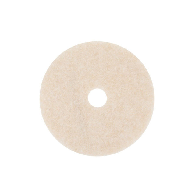 3M 3200 TopLine Burnish Floor Pads, White/Umber, 610 mm x 82 mm, 24 in (7000120819) (5 Pack)
