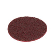 3M SC-DH 07451 Scotch-Brite Surface Conditioning Disc, Aluminum Oxide Medium, Maroon, Hook and Loop, 4 in (7000120840) (10 Pack)