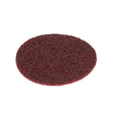 3M SC-DH 07451 Scotch-Brite Surface Conditioning Disc, Aluminum Oxide Medium, Maroon, Hook and Loop, 4 in (7000120840) (40 Pack)