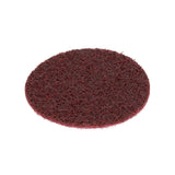 3M SC-DH 07451 Scotch-Brite Surface Conditioning Disc, Aluminum Oxide Medium, Maroon, Hook and Loop, 4 in (7000120840) (40 Pack) - 2