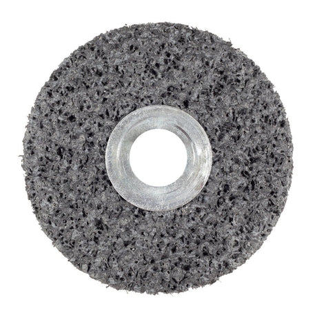 3M Scotch-Brite Clean and Strip Unitized Wheel, CS-UW, Silicon Carbide, 7S Extra Coarse, Black, 4 in x 1 in x 1/4 in, 10000 rpm (7000120868) (5 Pack)