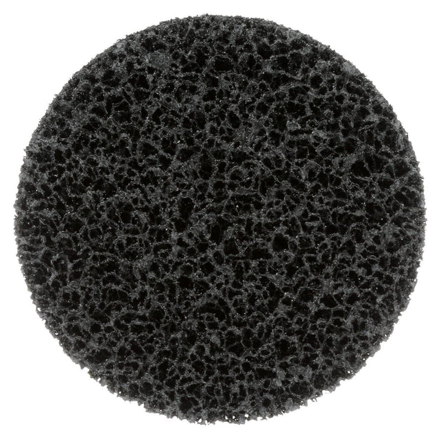 3M Scotch-Brite Coating Removal Disc, Hook and Loop, Silicon Carbide Extra Coarse, Black, 7 in (7000120884) (20 Pack)