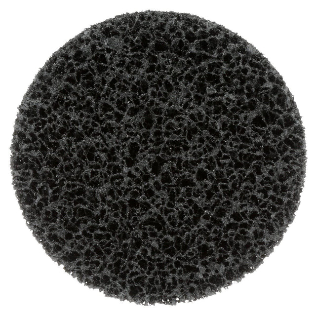 3M Scotch-Brite Coating Removal Disc, Hook and Loop, Silicon Carbide Extra Coarse, Black, 7 in (7000120884) (20 Pack)