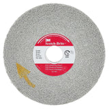 3M X2-WL Scotch-Brite EX2 Deburring Wheel, 8A Medium, Aluminum Oxide, Gray, 8 in x 1 in x 3 in (7000120916) (3 Pack)