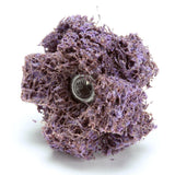 3M BF-XB Scotch-Brite Cross Buff, Aluminum Oxide Medium, Purple, 1 in x 3/8 in, 2 Ply, 8-32 Eyelet (7000121119) (100 Pack) - 3