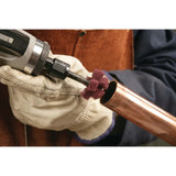 3M 7000121120 Scotch-Brite Cross Buff, 1-1/2 in x 3/8 in x 2 PLY x 8-32 High Strength A MED (25 Pack) - 5