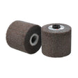 3M Scotch-Brite Match and Finish Flap Brush, Threaded, Medium, Gray, 4-1/2 in x 4 in x 5/8 in-11 (7000121168)