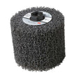 3M CF-MF Scotch-Brite Match and Finish Flap Brush - 5A Extra Coarse Aluminum Oxide - Metal Finishing Brush for Inline Sanders - Quick Change Threaded Attachment - 4.5" x 4" x 5/8-11 Thread (7000121169)