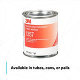 3M 1357 Neoprene High Performance Contact Adhesive, Gray-Green, 1 Pint Can (7000121201) (Case of 12) (12 Pack) - 7