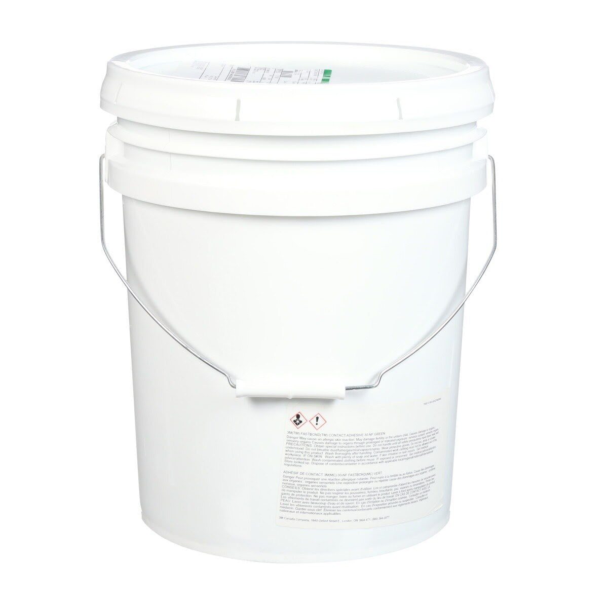 3M 30NF 21187 Fastbond Contact Adhesive, Green, 5 Gallon (7000121383) - 4