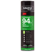 3M 94ET Hi-Strength Spray Adhesive, Low VOC <20%, Clear, 24 fl oz (Net Wt 19.75 oz), Wood, Metal, Rubber, Laminate, Carpet, Flooring, Foam, Fabric, Glass, Plastic (7000121417) (12 Pack)