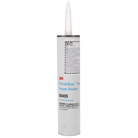 3M Flexiclear Body Seam Sealer, Transparent, 10 fl oz Cartridge (08405) (7000121530) (12 Pack)