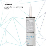 3M Flexiclear Body Seam Sealer, Transparent, 10 fl oz Cartridge (08405) (7000121530) (12 Pack) - 6