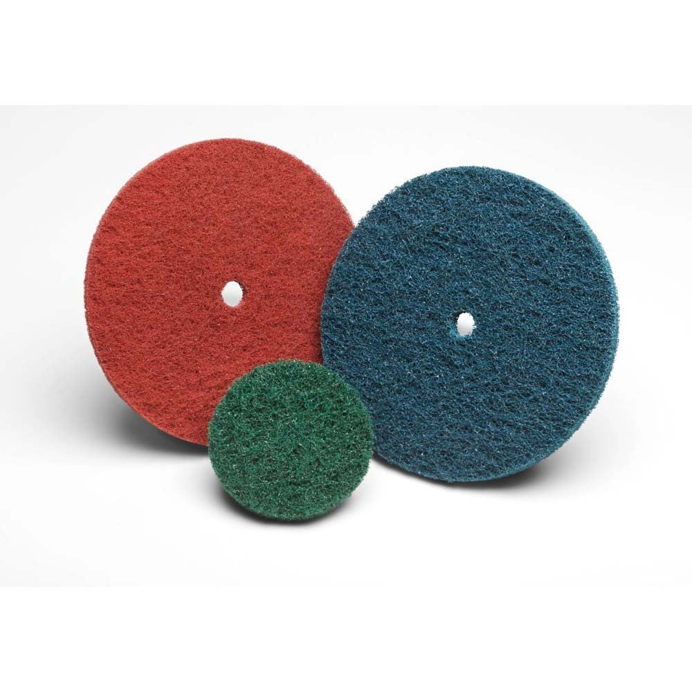 3M 863708 Standard Abrasives Buff and Blend HS Disc, 6 in x 1/4 in A VFN (7000121902) (10 Pack) - 3