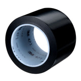 3M 471 Vinyl Tape, Black, 3 in x 36 yd, 5.2 mil (7000122475) (12 Pack) - 3