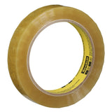 3M 681 Scotch Light Duty Packaging Tape, Clear, Moisture Chemical Resistant, 1 in x 72 yd (7000122498) (36 Pack) - 2