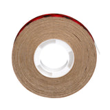 3M 969 Scotch ATG Adhesive Transfer Tape, Clear, 1/2 in x 18 yd, 5 mil, Tan Liner (7000123313) (72 Pack)