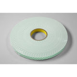 3M 4026W Double Coated Urethane Foam Tape, Natural, 1/16 in Thick, 3/4 in x 36 yd (7000123339) (12 Pack)