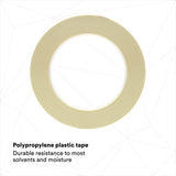 3M 218 Scotch Fine Line Tape, Polypropylene Film, Rubber Adhesive, Green, 3/8 in x 60 yd, 5.0 mil (7000123346) (96 Pack) - 5