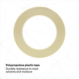 3M 218 Scotch Fine Line Tape, Polypropylene Film, Rubber Adhesive, Green, 3/8 in x 60 yd, 5.0 mil (7000123346) (96 Pack) - 5