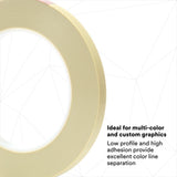 3M 218 Scotch Fine Line Tape, Polypropylene Film, Rubber Adhesive, Green, 3/8 in x 60 yd, 5.0 mil (7000123346) (96 Pack) - 6