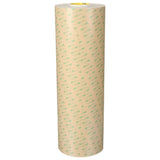 3M 7000123375 Adhesive Transfer Tape 467MP, Clear, 24 in x 180 yd, 2 mil