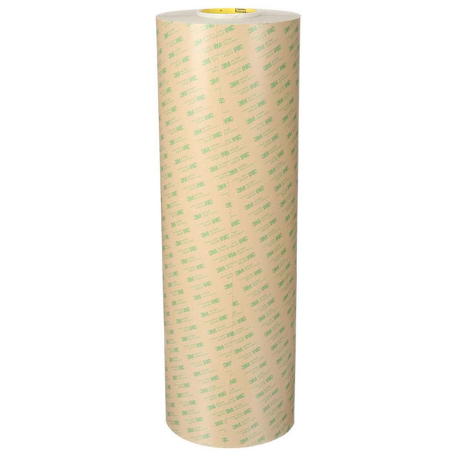 3M 7000123375 Adhesive Transfer Tape 467MP, Clear, 24 in x 180 yd, 2 mil