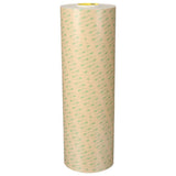 3M 467MP Adhesive Transfer Tape , Clear, 24 in x 180 yd, 2 mil (7000123375)