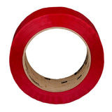 3M 371 Scotch Box Sealing Tape, Red, 48 mm x 100 m (7000123425) (36 Pack) - 2