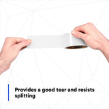3M 371 Scotch Box Sealing Tape, White, 48 mm x 100 m (7000123427) (1080 Pack) - 2