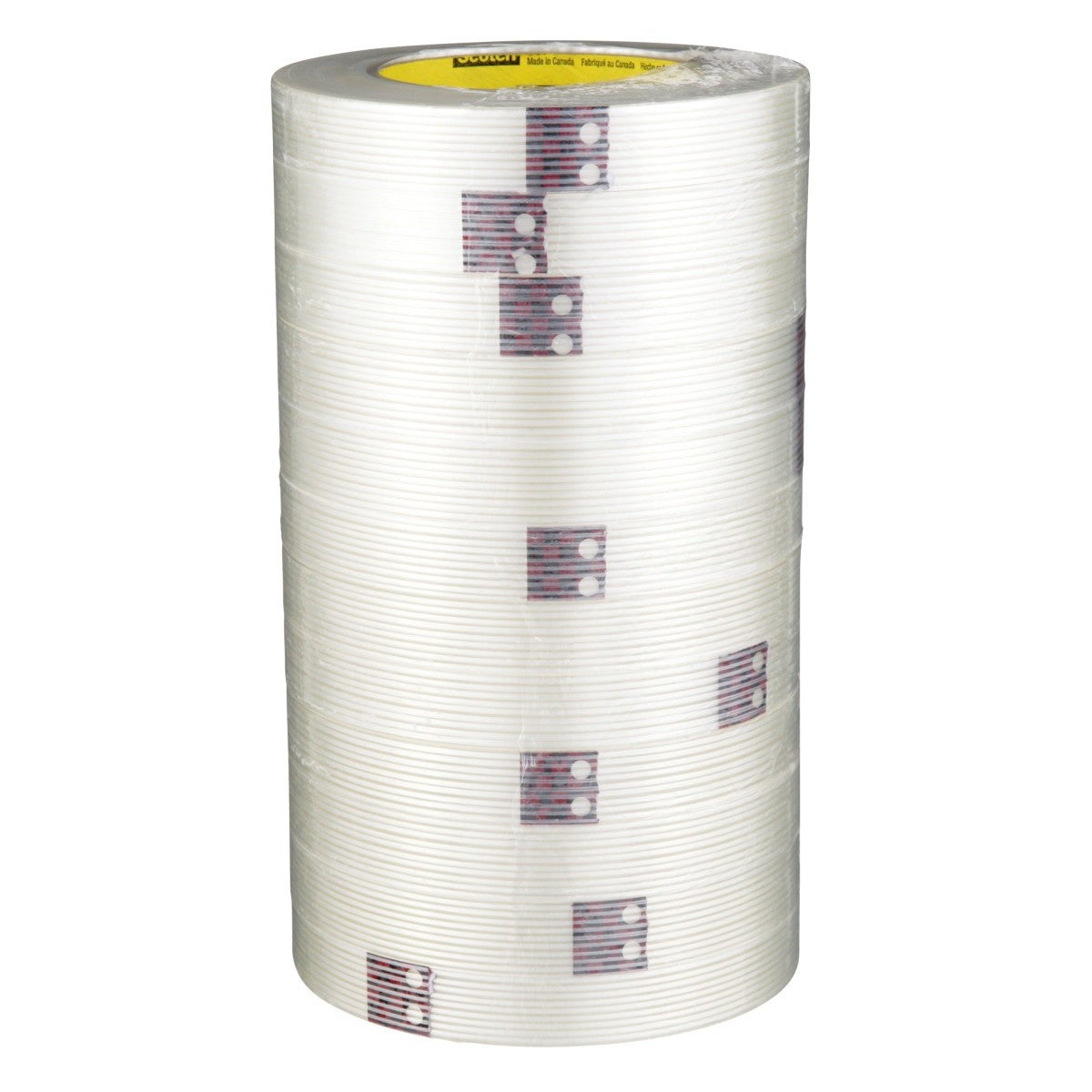 3M 897 Scotch Filament Tape, Clear, 18 mm x 55 m, 5 mil (7000123441) (48 Pack) - 9