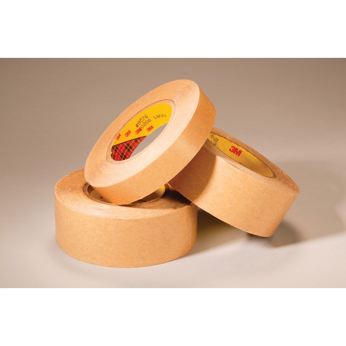 3M 9576 Double Coated Tape, Clear, 1 in x 60 yd, 4 mil (7000123453) (36 Pack) - 2