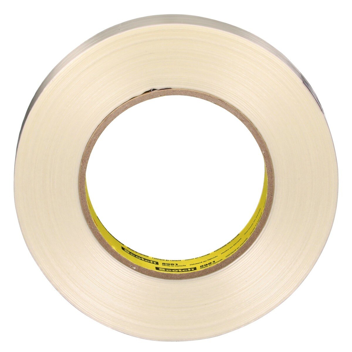 3M 8981 Scotch Filament Tape, Clear, 24 mm x 55 m, 6.6 mil (7000123468) (36 Pack) - 3