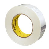 3M 8981 Scotch Filament Tape, Clear, 36 mm x 55 m, 6.6 mil (7000123470) (24 Pack) - 3