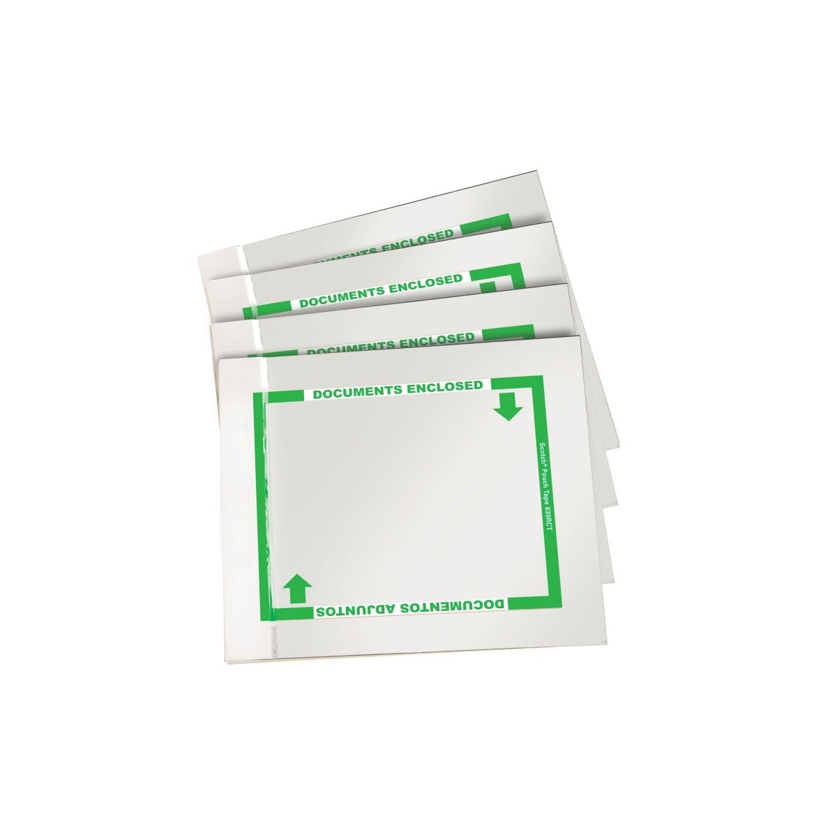 3M 829 Scotch Pouch Tape, 5 in x 6 in (7000123515) (12 Pack) - 6