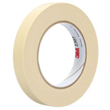 3M 2307 Masking Tape , Tan, 18 mm x 55 m, 5.2 mil (7000123530) (48 Pack)