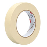 3M 2307 Masking Tape , Tan, 18 mm x 55 m, 5.2 mil (7000123530) (48 Pack) - 2