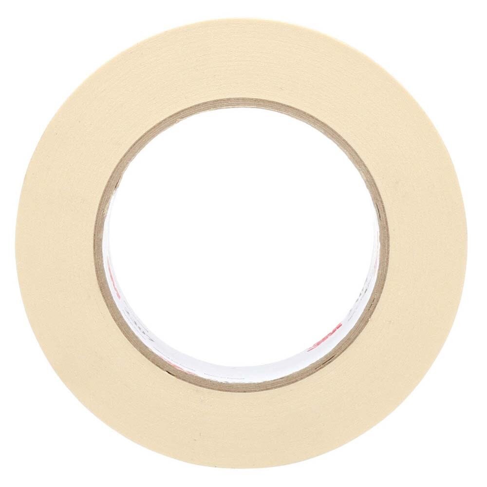 3M 2307 Masking Tape , Tan, 36 mm x 55 m, 5.2 mil (7000123532) (24 Pack) - 2