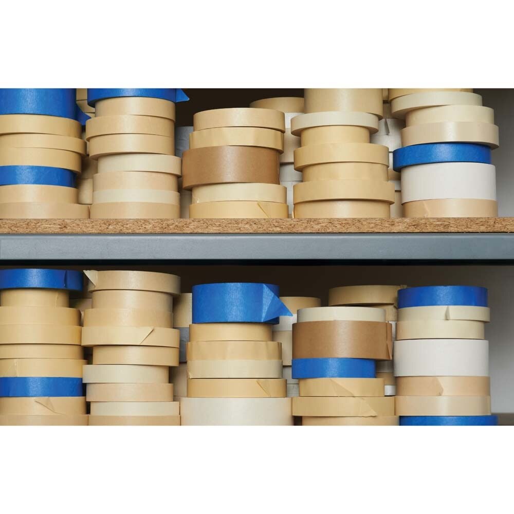 3M 2307 Masking Tape , Tan, 36 mm x 55 m, 5.2 mil (7000123532) (24 Pack) - 7