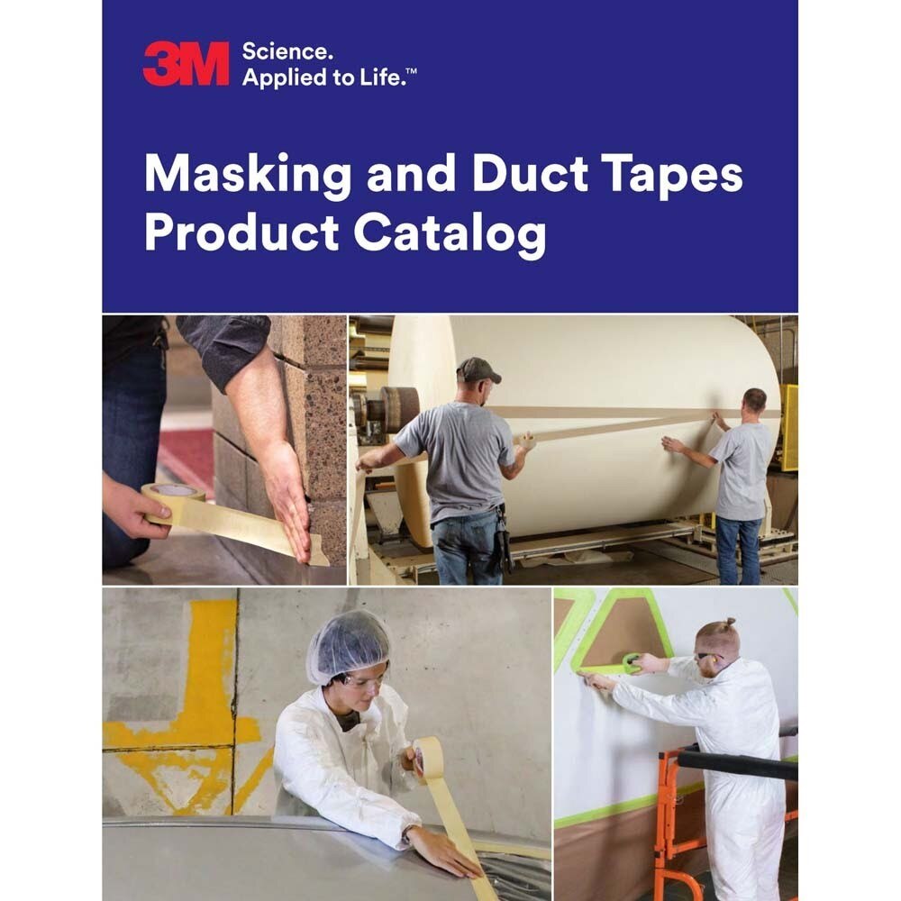 3M 7000123532 Masking Tape 2307, Tan, 36 mm x 55 m, 5.2 mil (24 Pack) - 8